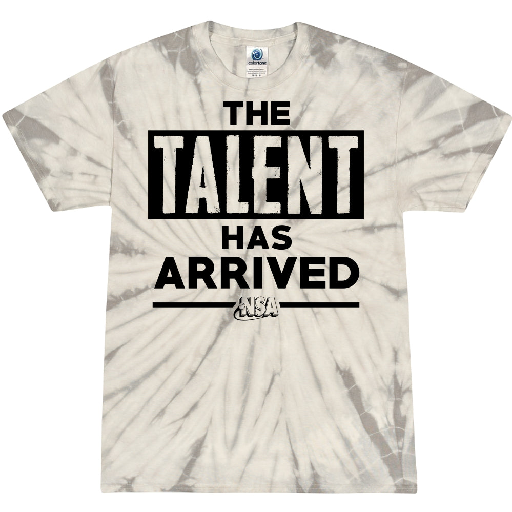 NSA Talent Has Arrived Tie Dye Short Sleeve Shirt