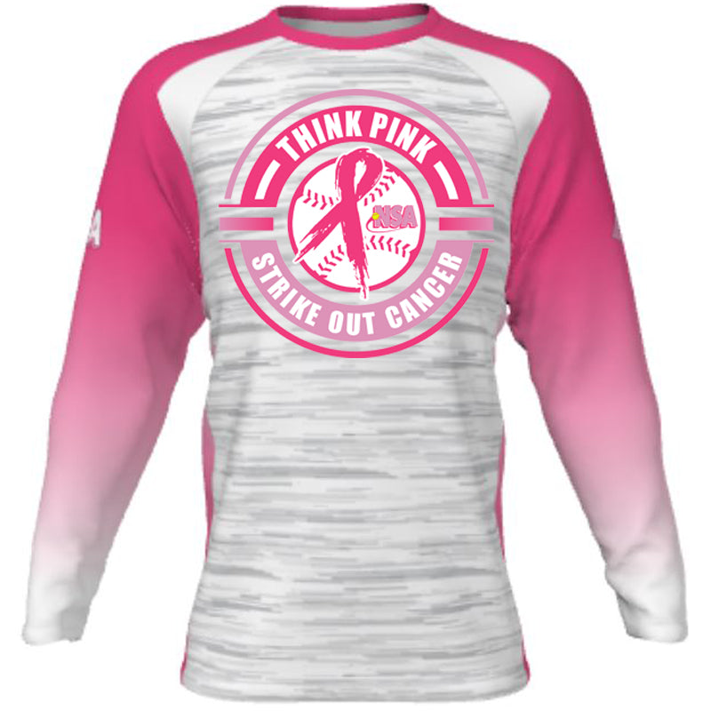National Softball Association NSA Breast Cancer Awareness Sublimated L –  Diamond Sport Gear